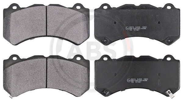 A.B.S. Bremsbelagsatz, Scheibenbremse