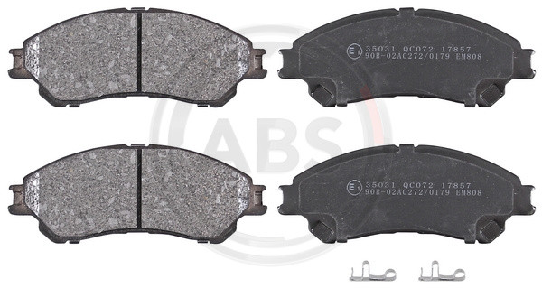 A.B.S. Bremsbelagsatz, Scheibenbremse