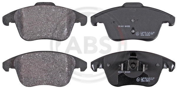 A.B.S. Bremsbelagsatz, Scheibenbremse