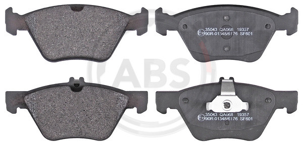 A.B.S. Bremsbelagsatz, Scheibenbremse