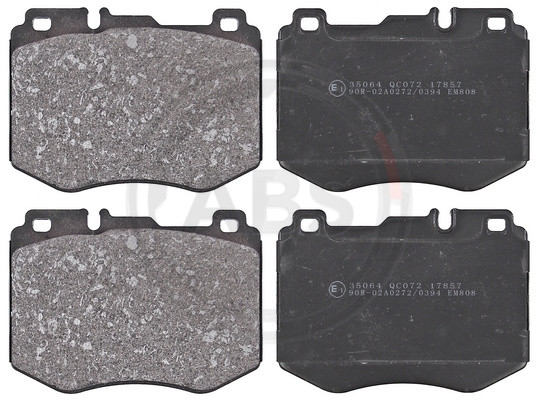 A.B.S. Bremsbelagsatz, Scheibenbremse