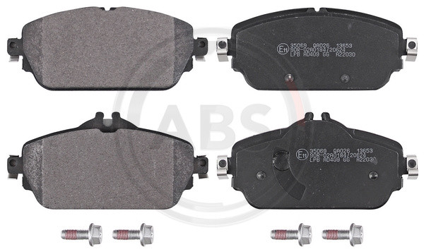 A.B.S. Bremsbelagsatz, Scheibenbremse