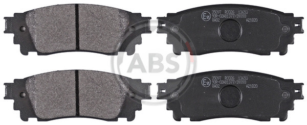 A.B.S. Bremsbelagsatz, Scheibenbremse