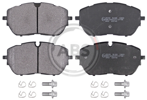 A.B.S. Bremsbelagsatz, Scheibenbremse