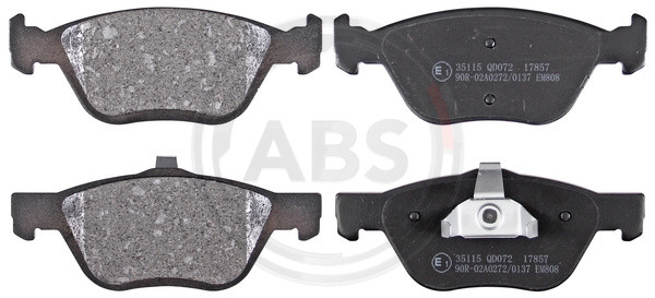 A.B.S. Bremsbelagsatz, Scheibenbremse