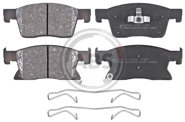 A.B.S. Bremsbelagsatz, Scheibenbremse