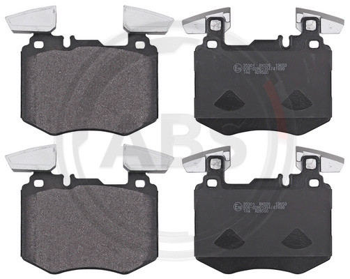 A.B.S. Bremsbelagsatz, Scheibenbremse