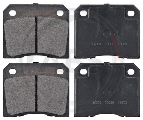 A.B.S. Bremsbelagsatz, Scheibenbremse