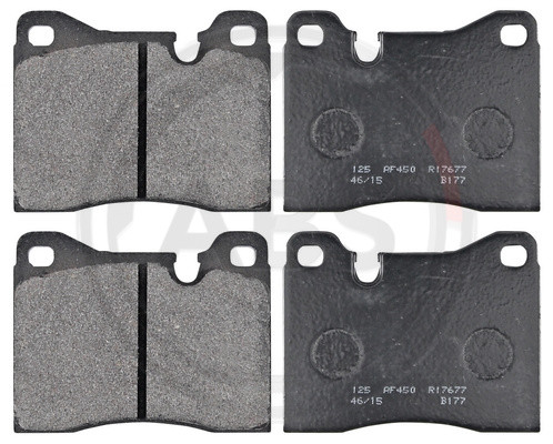 A.B.S. Bremsbelagsatz, Scheibenbremse