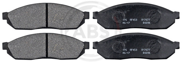 A.B.S. Bremsbelagsatz, Scheibenbremse