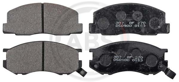 A.B.S. Bremsbelagsatz, Scheibenbremse