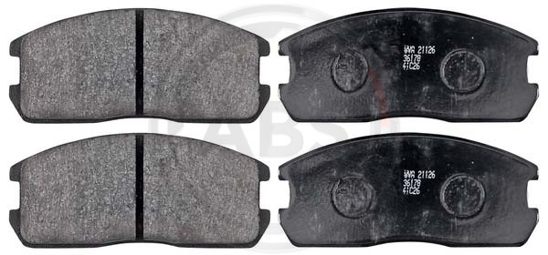 A.B.S. Bremsbelagsatz, Scheibenbremse