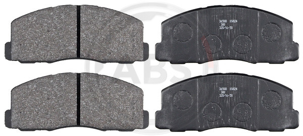 A.B.S. Bremsbelagsatz, Scheibenbremse