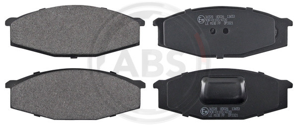 A.B.S. Bremsbelagsatz, Scheibenbremse