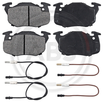 A.B.S. Bremsbelagsatz, Scheibenbremse