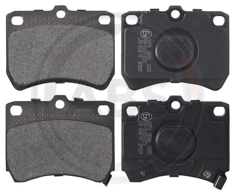 A.B.S. Bremsbelagsatz, Scheibenbremse