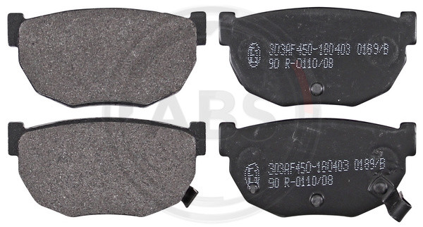 A.B.S. Bremsbelagsatz, Scheibenbremse