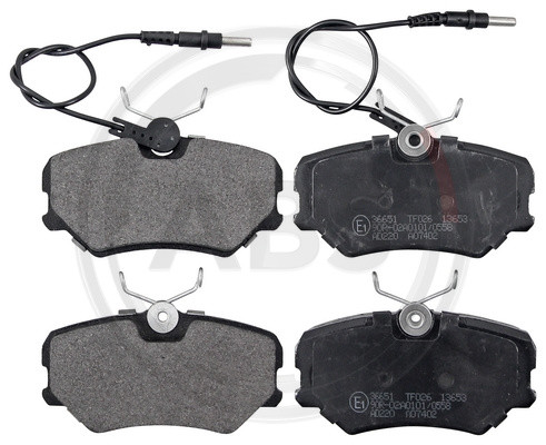 A.B.S. Bremsbelagsatz, Scheibenbremse