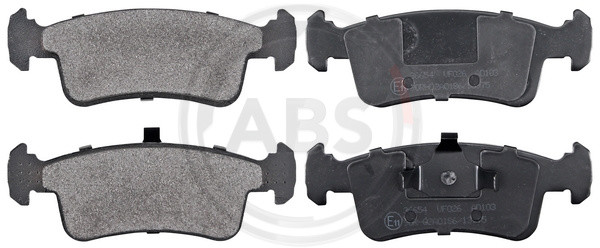 A.B.S. Bremsbelagsatz, Scheibenbremse