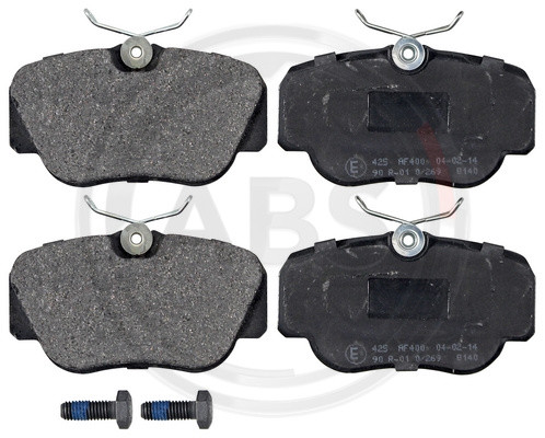 A.B.S. Bremsbelagsatz, Scheibenbremse