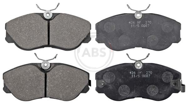 A.B.S. Bremsbelagsatz, Scheibenbremse