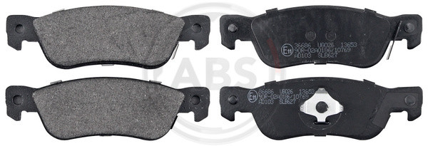A.B.S. Bremsbelagsatz, Scheibenbremse