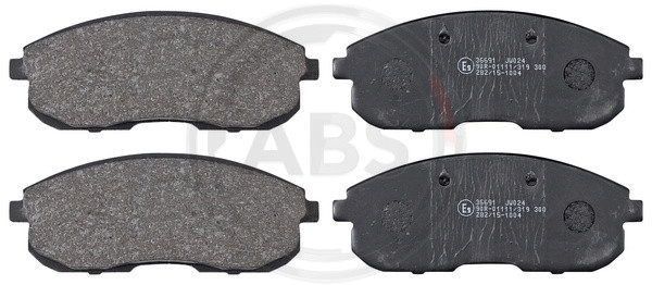 A.B.S. Bremsbelagsatz, Scheibenbremse