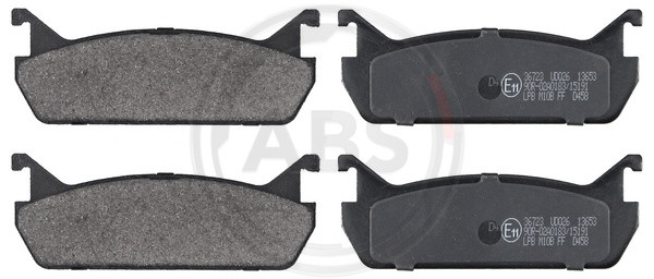 A.B.S. Bremsbelagsatz, Scheibenbremse