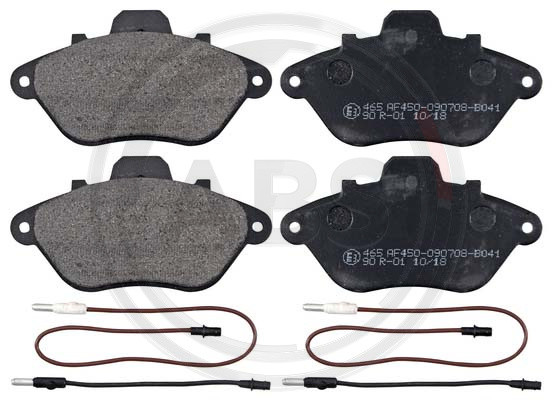 A.B.S. Bremsbelagsatz, Scheibenbremse