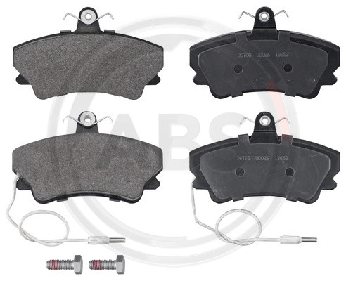 A.B.S. Bremsbelagsatz, Scheibenbremse