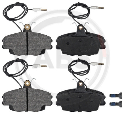 A.B.S. Bremsbelagsatz, Scheibenbremse