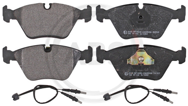 A.B.S. Bremsbelagsatz, Scheibenbremse