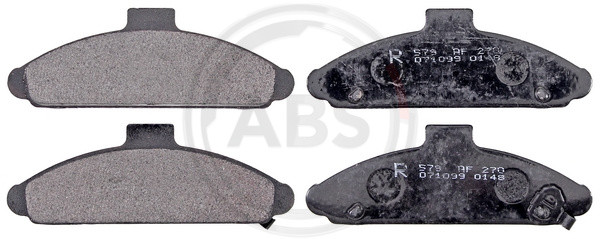 A.B.S. Bremsbelagsatz, Scheibenbremse