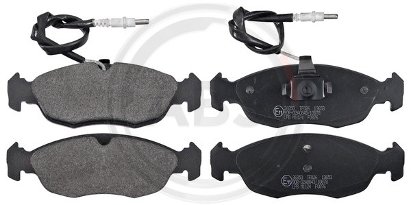 A.B.S. Bremsbelagsatz, Scheibenbremse