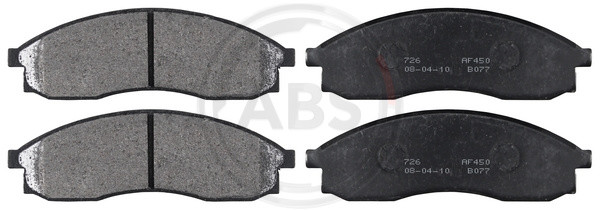A.B.S. Bremsbelagsatz, Scheibenbremse
