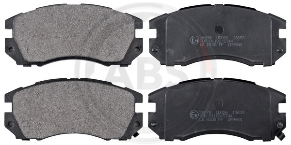 A.B.S. Bremsbelagsatz, Scheibenbremse