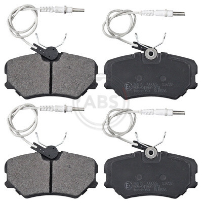 A.B.S. Bremsbelagsatz, Scheibenbremse