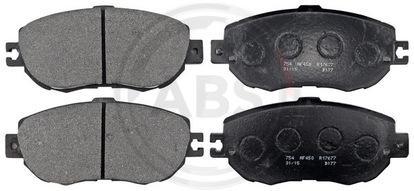 A.B.S. Bremsbelagsatz, Scheibenbremse