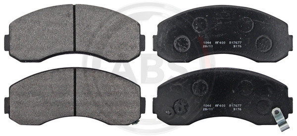 A.B.S. Bremsbelagsatz, Scheibenbremse