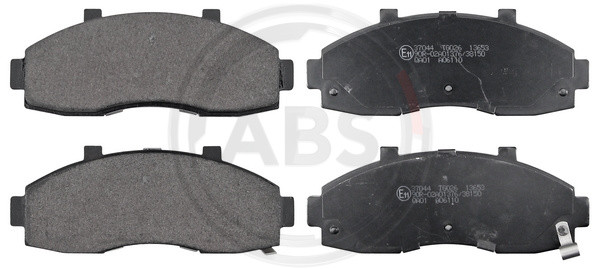 A.B.S. Bremsbelagsatz, Scheibenbremse