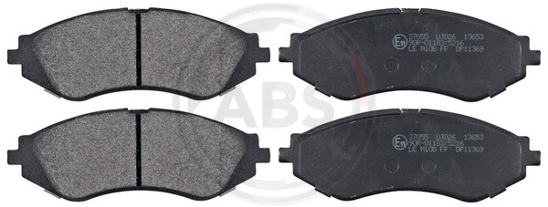 A.B.S. Bremsbelagsatz, Scheibenbremse