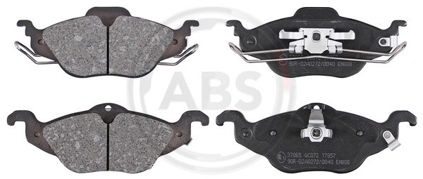 A.B.S. Bremsbelagsatz, Scheibenbremse