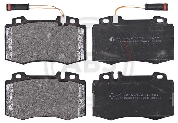 A.B.S. Bremsbelagsatz, Scheibenbremse