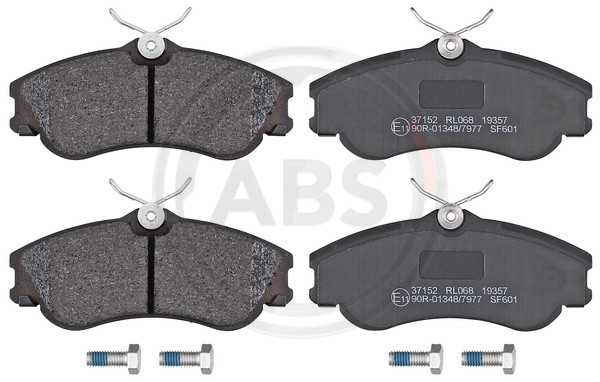 A.B.S. Bremsbelagsatz, Scheibenbremse