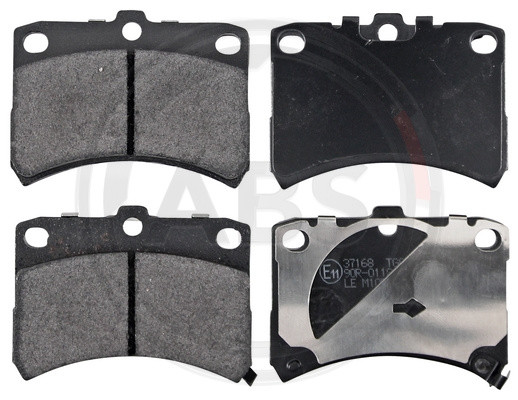 A.B.S. Bremsbelagsatz, Scheibenbremse