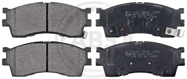 A.B.S. Bremsbelagsatz, Scheibenbremse