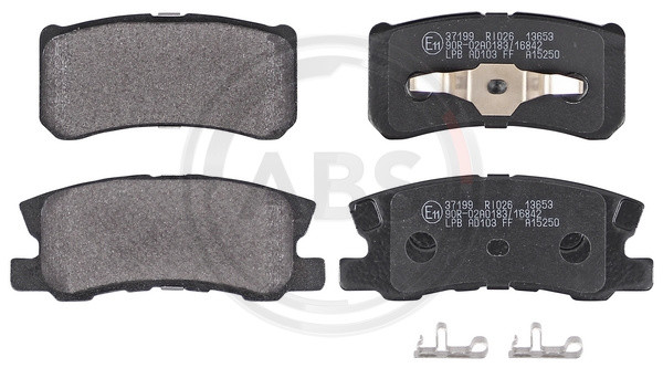 A.B.S. Bremsbelagsatz, Scheibenbremse