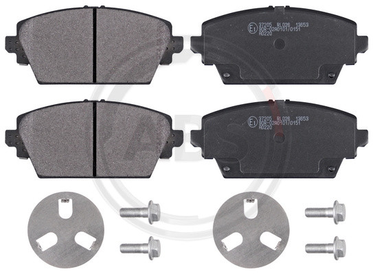 A.B.S. Bremsbelagsatz, Scheibenbremse