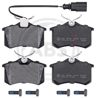 A.B.S. Bremsbelagsatz, Scheibenbremse