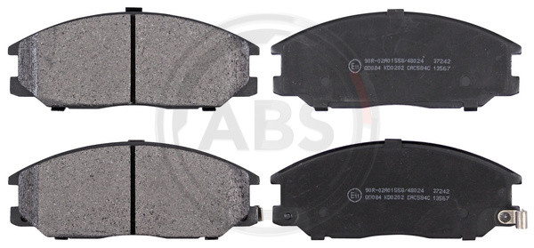 A.B.S. Bremsbelagsatz, Scheibenbremse